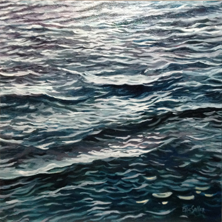  Ripples, Original oil painting by Eric Soller
