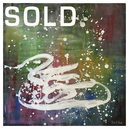  Serene.400.jpg, Original affordable abstract acrylic painting by artist Eric Soller