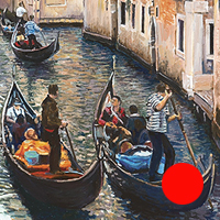 Venice - Original oil painting by Eric Soller